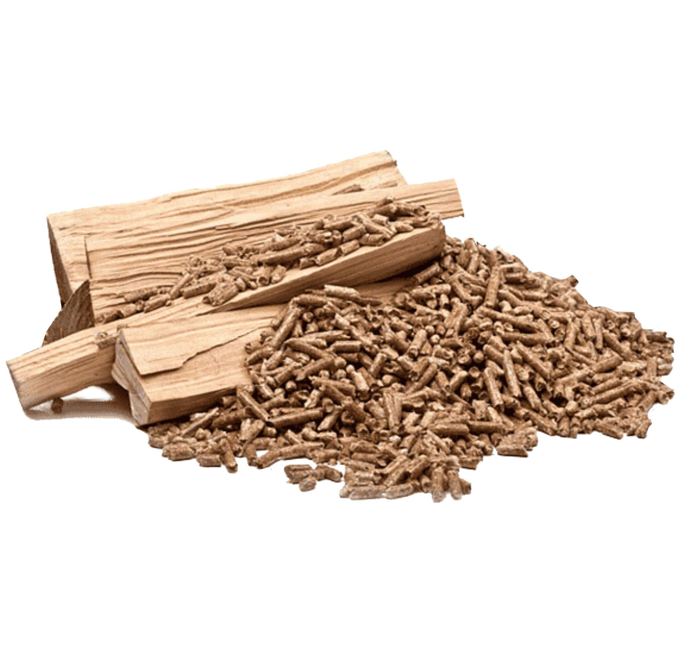 Wood Pellets for Heaters & Grills High Calories, Low Sulfur